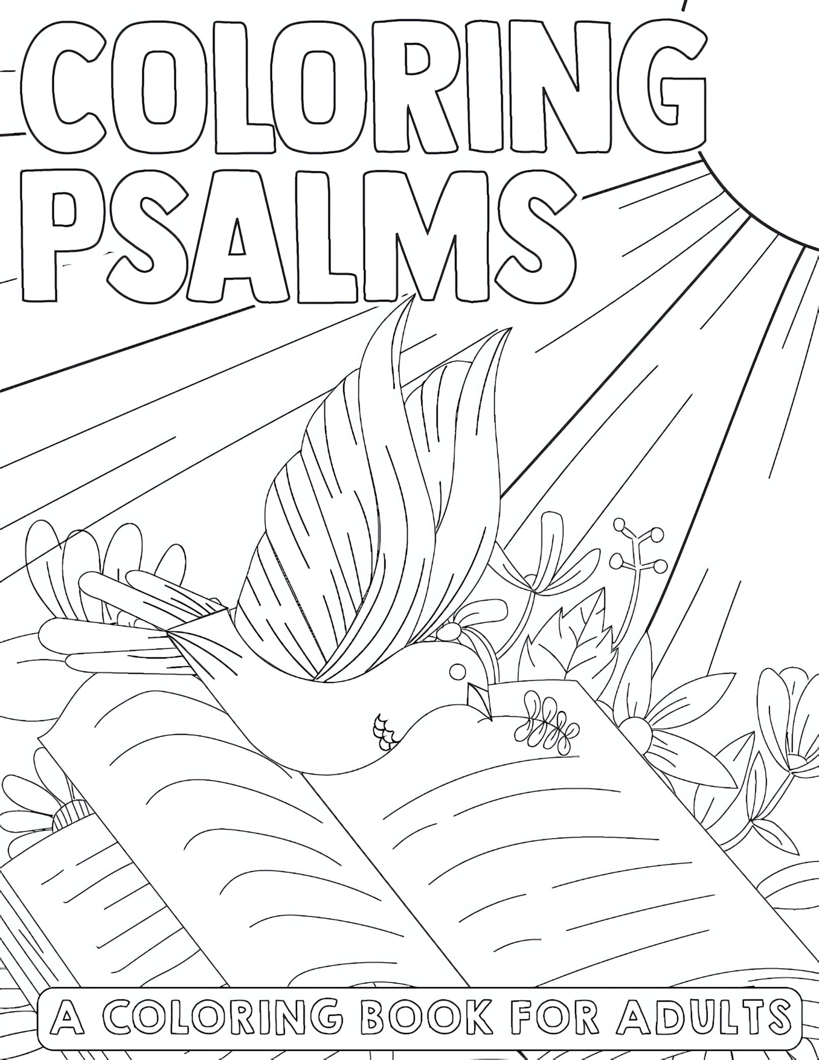Coloring Psalms Bible Printable Coloring Pages 